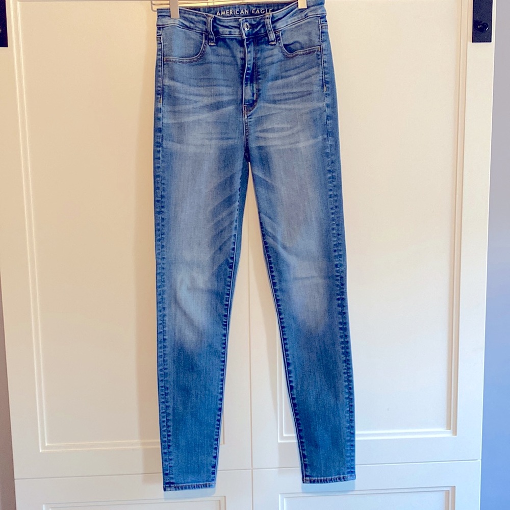 American Eagle Super high rise skinny Jeans